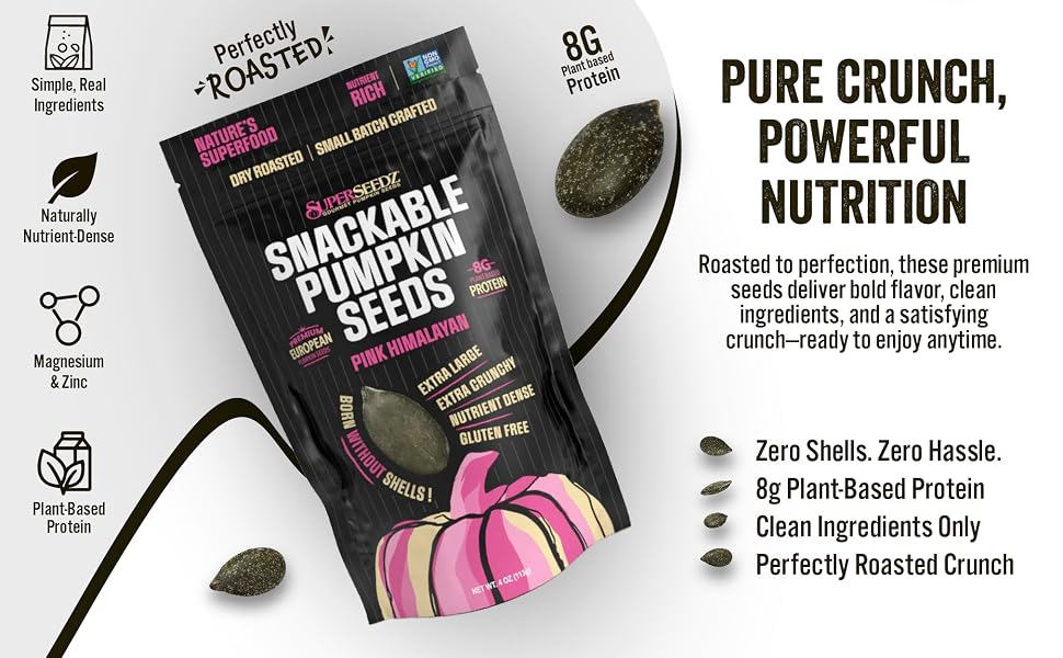 Super Seedz Gourmet Pumpkin Seeds