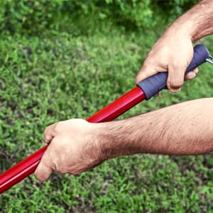Small nut gatherer handle