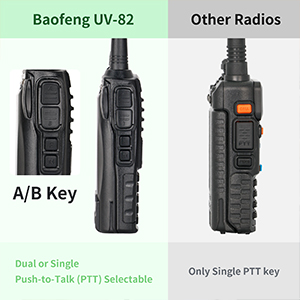 baofeng uv-82 dual ptt