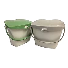 pail food scrap kitchen waste composter herb pantry cupboard mount