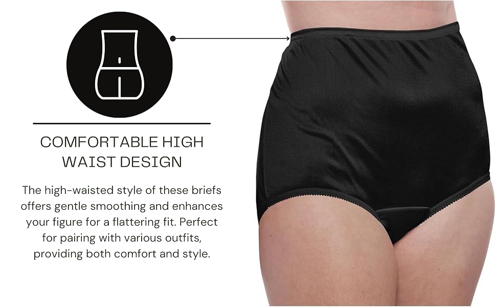 High waist design