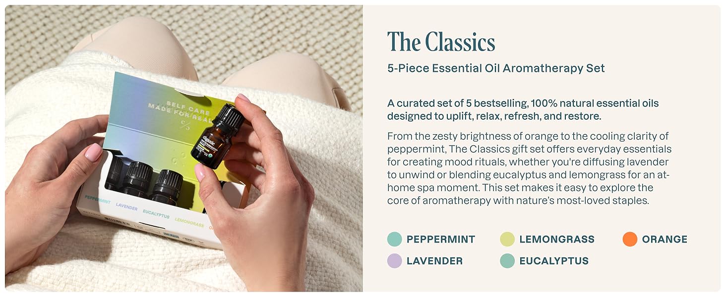 The Classics 5-Piece Aromatherapy Set