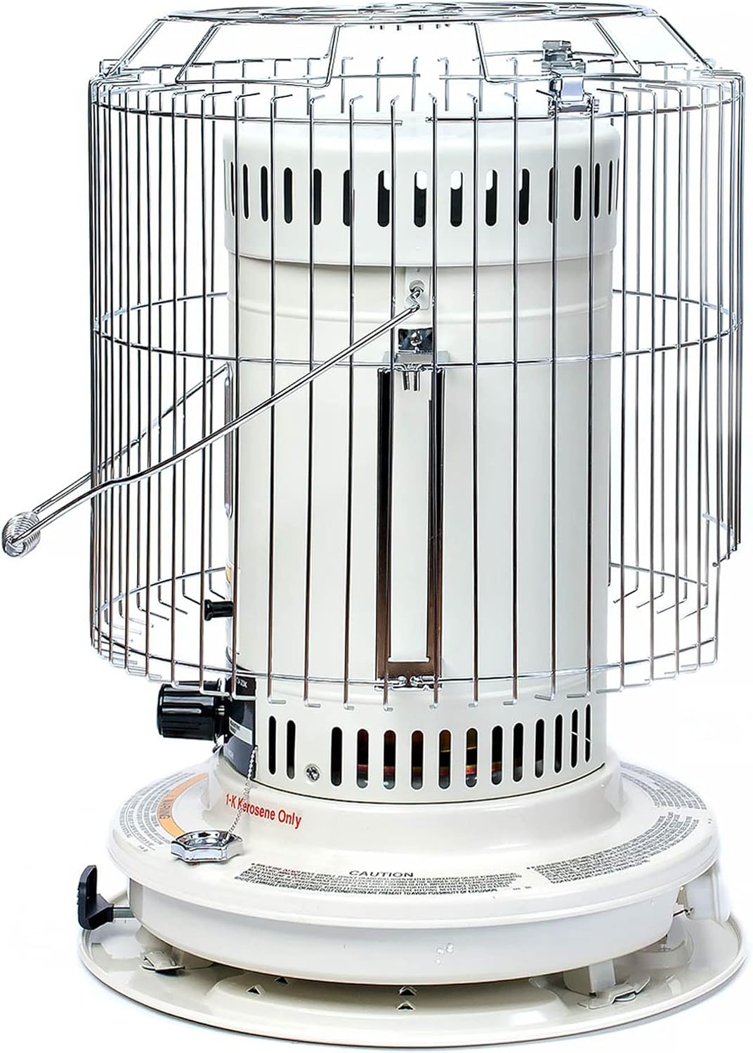 Sengoku KeroHeat Efficient Indoor Outdoor Portable Travel Convection Kerosene Heater with Automatic Safety Shut Off, 23,500 BTU, 4 Pack, White