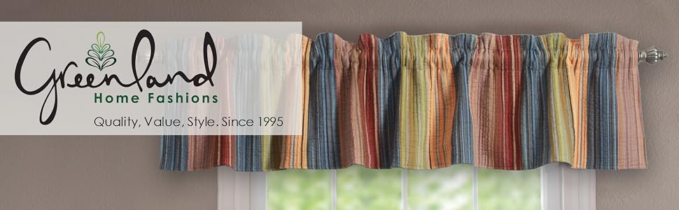 striped valance, southwest, aztec, new mexico, desert stripe