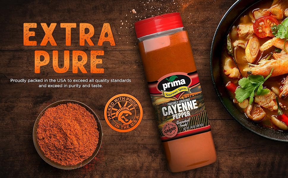 Extra Pure, Packed in USA