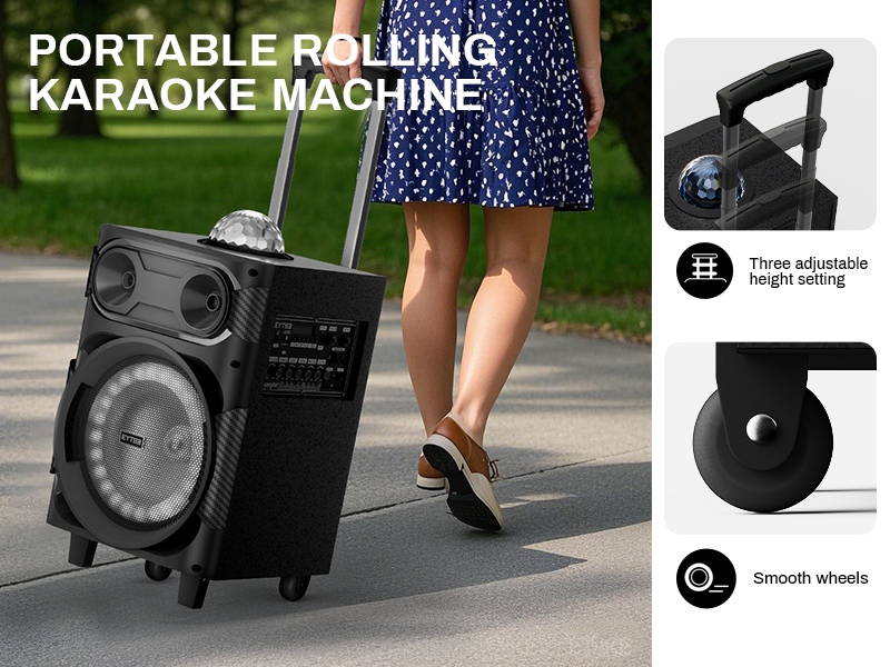 portable karaoke machine