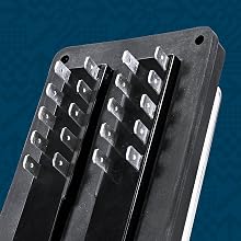 10-Way Waterproof Blade Fuse Box terminals on back.