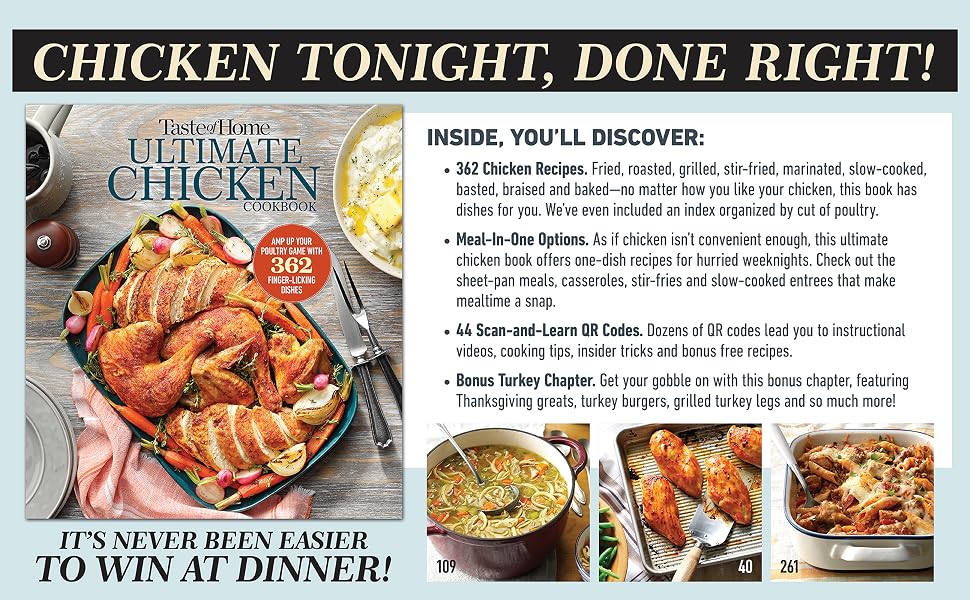 Chicken Tonight, Done Right. It's never been easier to win at dinner!