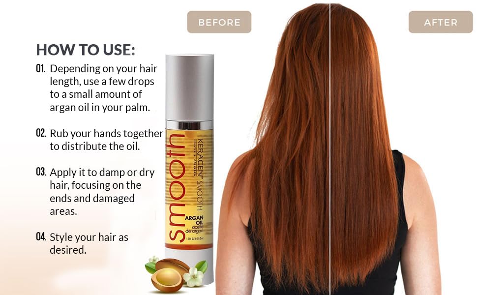 Soft, smooth and brilliantly shiny Hair