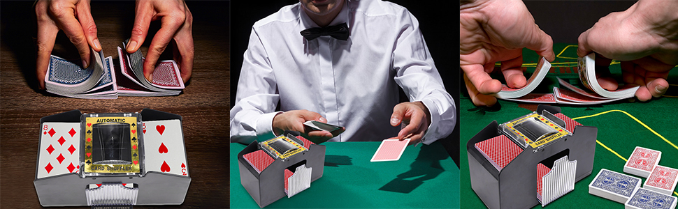 playing card shuffler