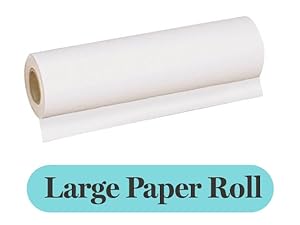 Includes Large Paper Roll