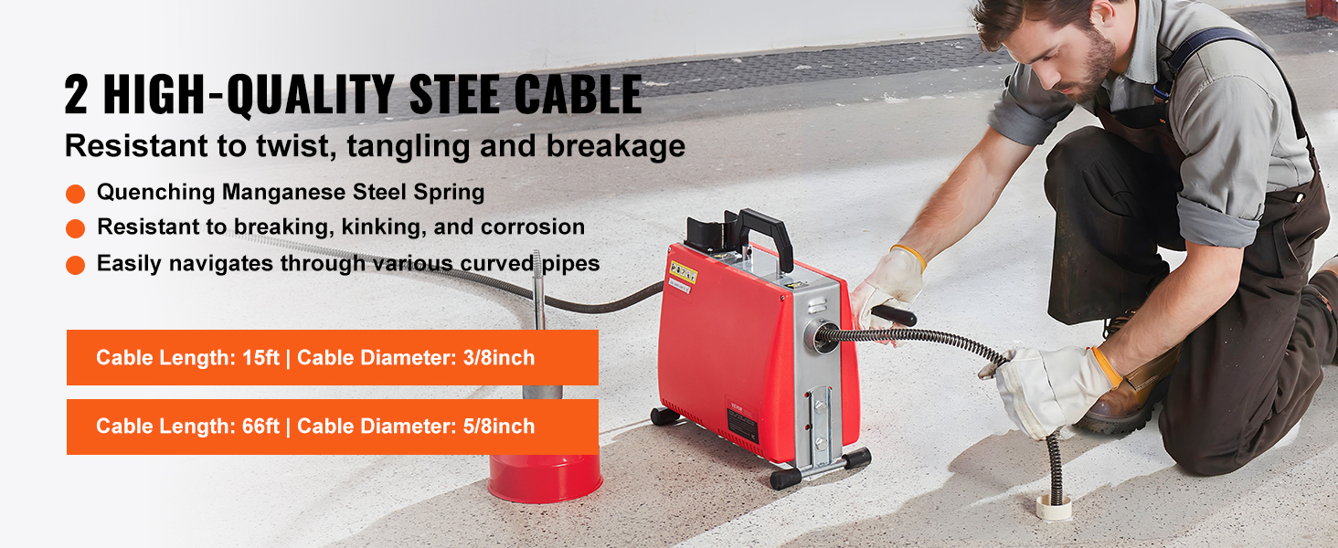 electric drain auger