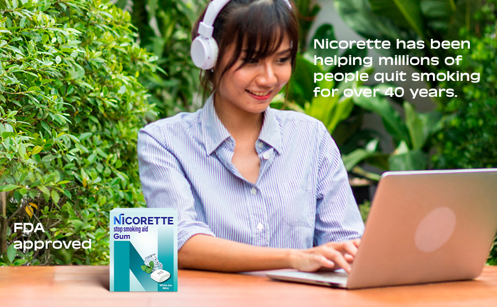 Nicorette has been helping millions of people quit smoking for over 40 years.