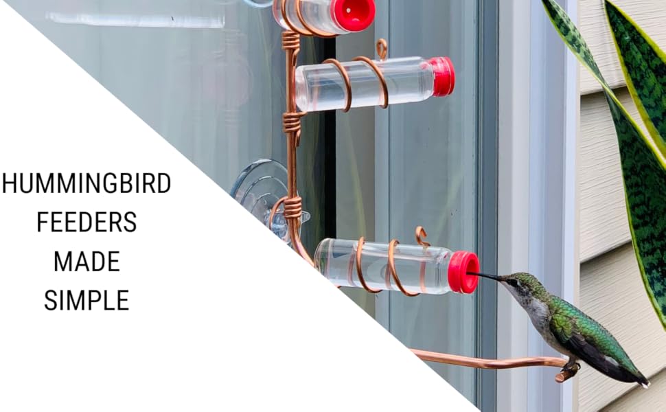 HUMMINGBIRD FEEDERS MADE SIMPLE