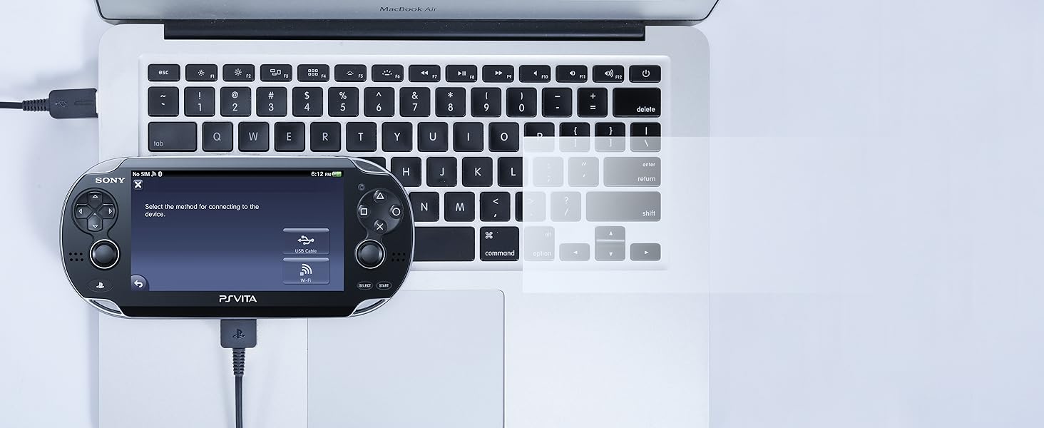 Upgraded PS Vita Charger Cable, Playstation Vita Charging Cable PSV 1000 USB Data &amp; Power Charger