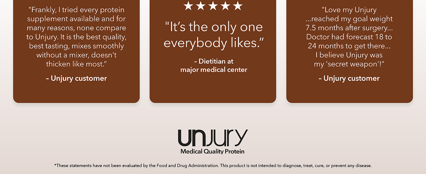 Unjury Chocolate Protein Powder Shake Mix