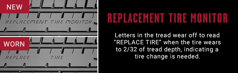 General G-MAX AS-07 tires Replacement Tire Monitor (RTM)