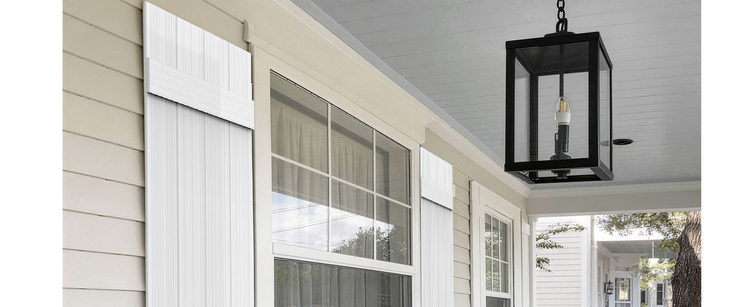 Thickened Wall Vinyl Shutters