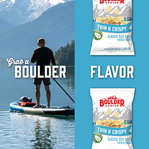 Boulder Canyon Thin &amp;amp; Crispy Classic Sea Salt Potato Chips