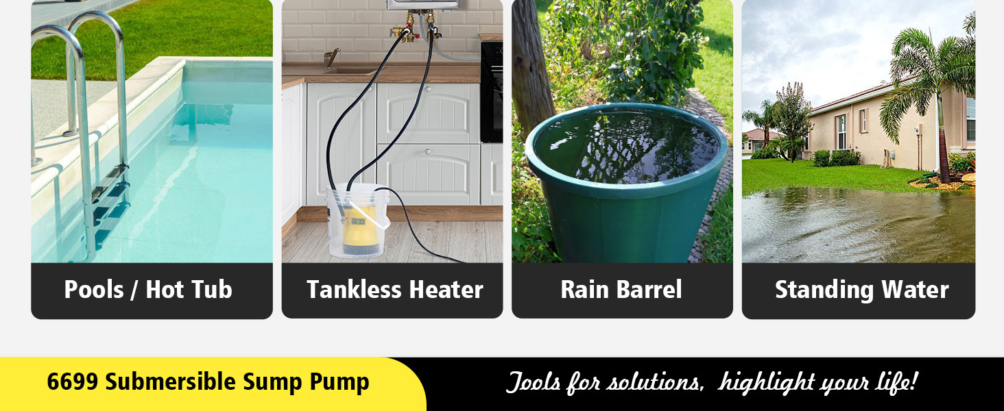portable water pump