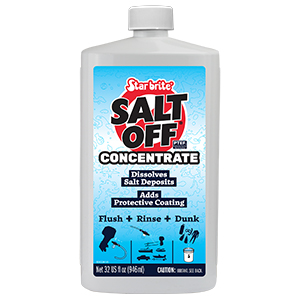 STAR BRITE, Salt-Off, Dissolves Salt, Protectant, PTEF, Motor Flush, Gear Rinse, Dunk Tackle