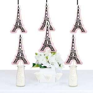 Paris, Ooh La La Eiffel Tower Baby Shower or Birthday Party Decorations