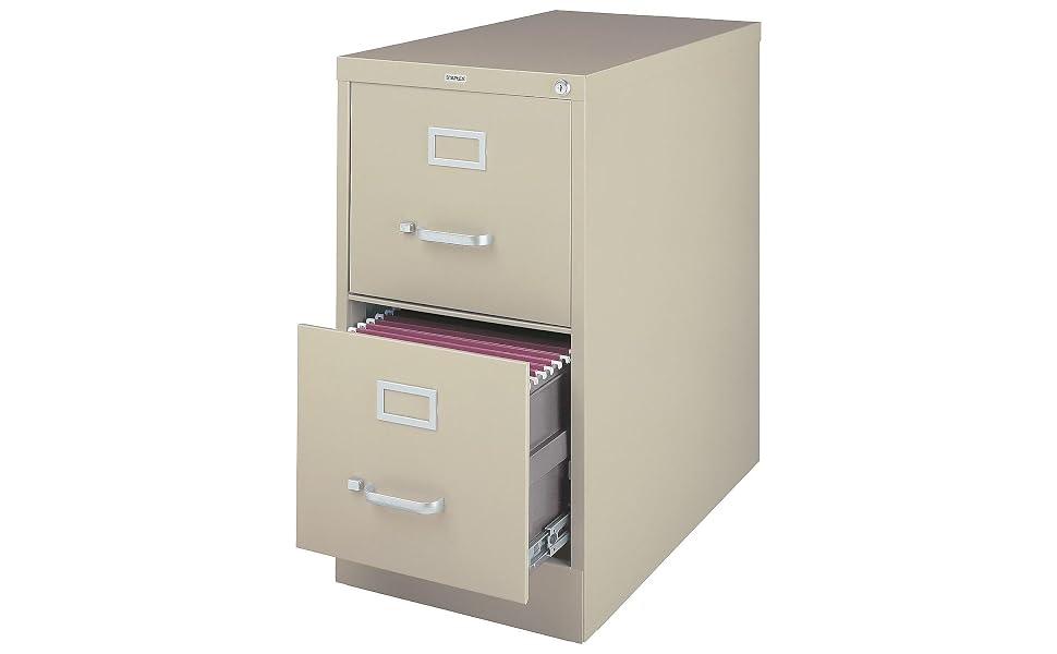 Staples 2-Drawer Vertical File Cabinet