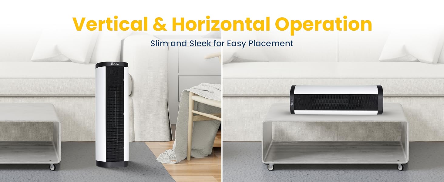 Vertical &amp; Horizontal Space Heater