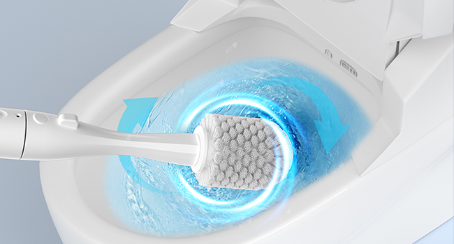 Leebein Electric Toilet Brush and Holder Set
