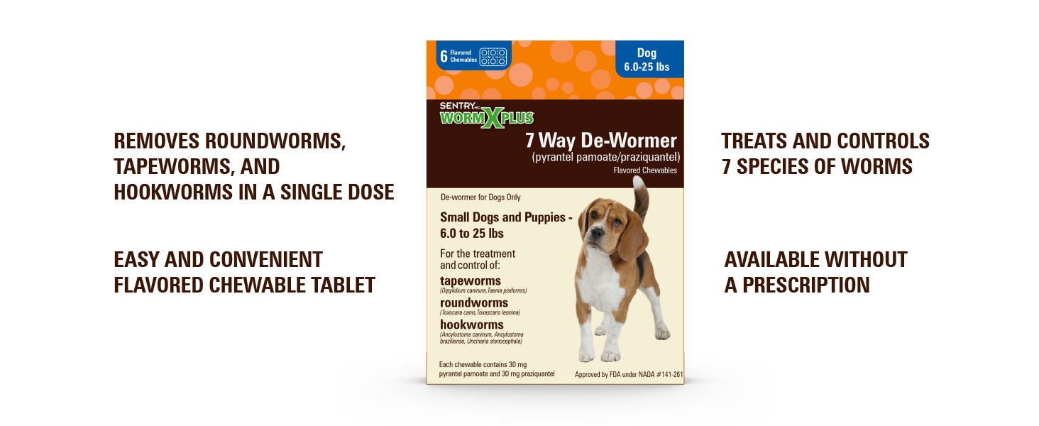 7 way dewormer for small dogs