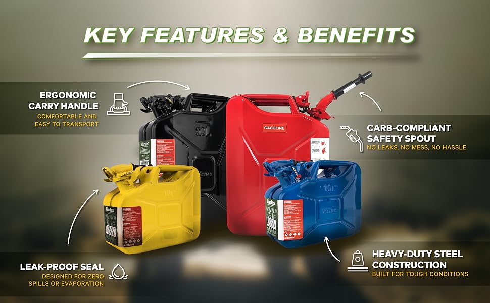 Wavian USA 20L NATO Jerry Can