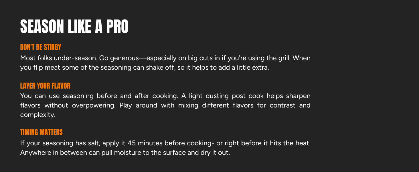 black seasoning bbq