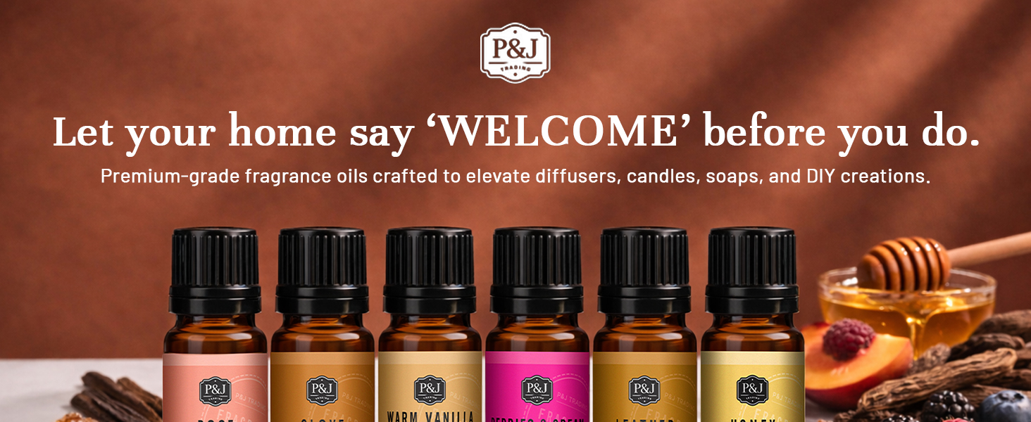 Fragrance Oils for Diffusers for Home Spice Set Fragrance Scents for Candle Making