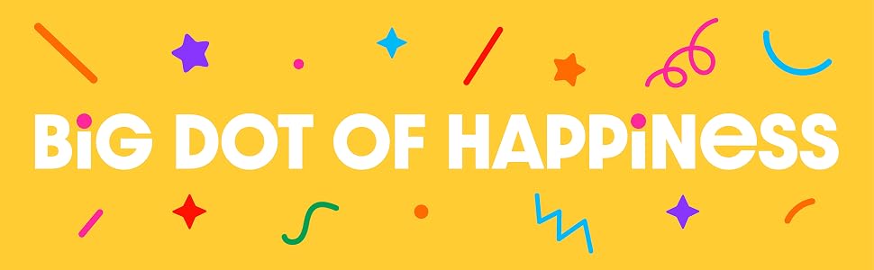 Big Dot of Happiness Logo with Confetti Design