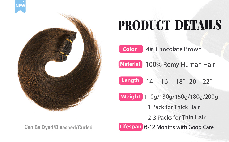 Clip in Hair Extensions