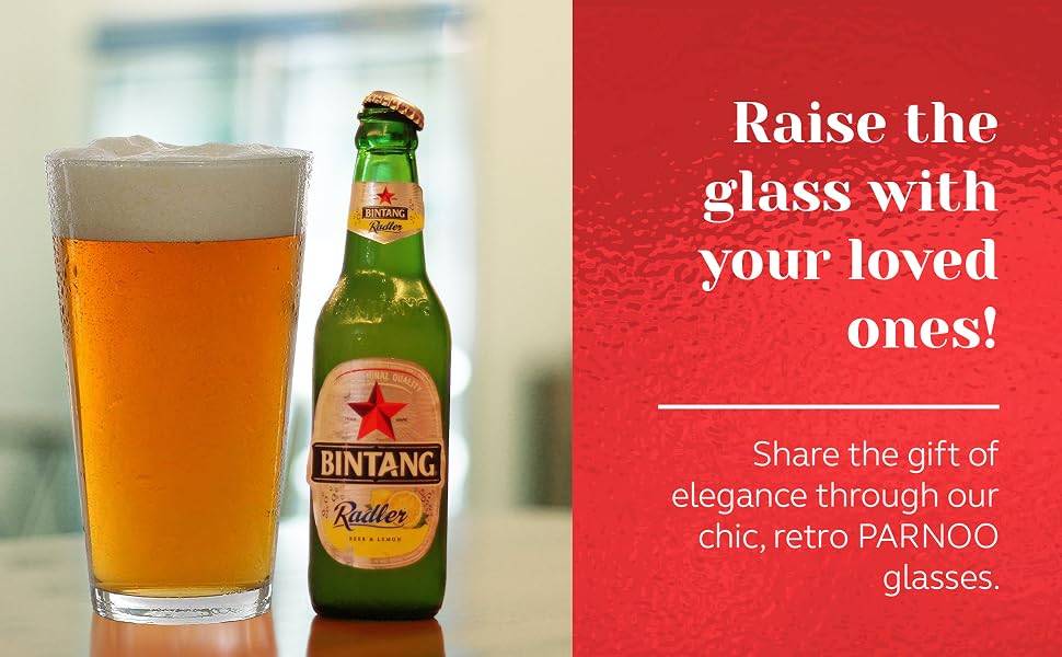 Embrace the gift of elegance &amp;amp; sophistication by indulging in our chic drinking beer glasses.