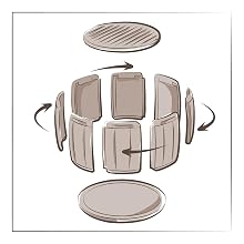 Keter circa wood paneled deck box is easy and quick to set up and assemble