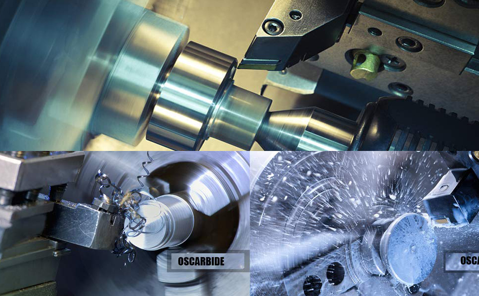 Oscarbide indexable turning tool holder set