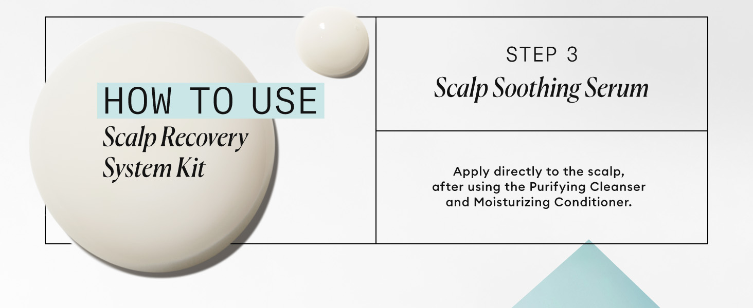 Nioxin Scalp Recovery Anti-Dandruff Soothing Serum for Itchy &amp;amp; Flaky Scalp Step 3 How to Use