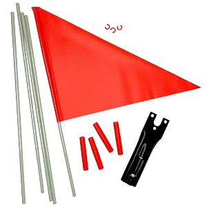 Bike safety flag