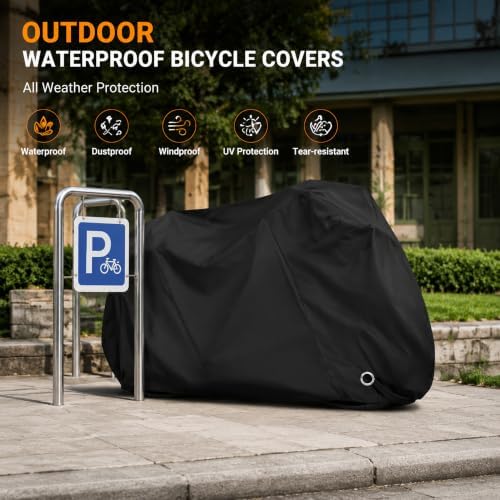 Bike Cover for Strider 14x Pro | Durable Oxford Fabric Bike Cover with Adjustable Buckle Straps, Easy Storage Design and Full Coverage Protection