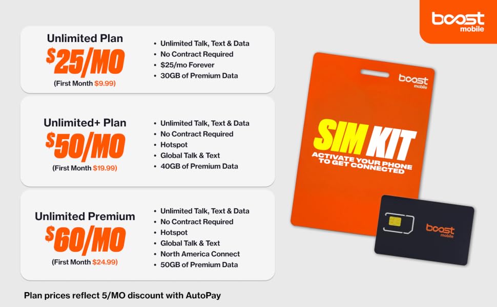 Boost Mobile’s Unlimited plans give you what you need