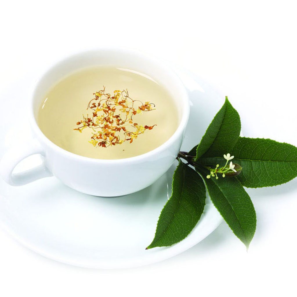 GOARTEA 50g / 1.76oz Natural Sweet Osmanthus Flower Tea Fragrant Osmanthus Flower Herbal Dried Buds