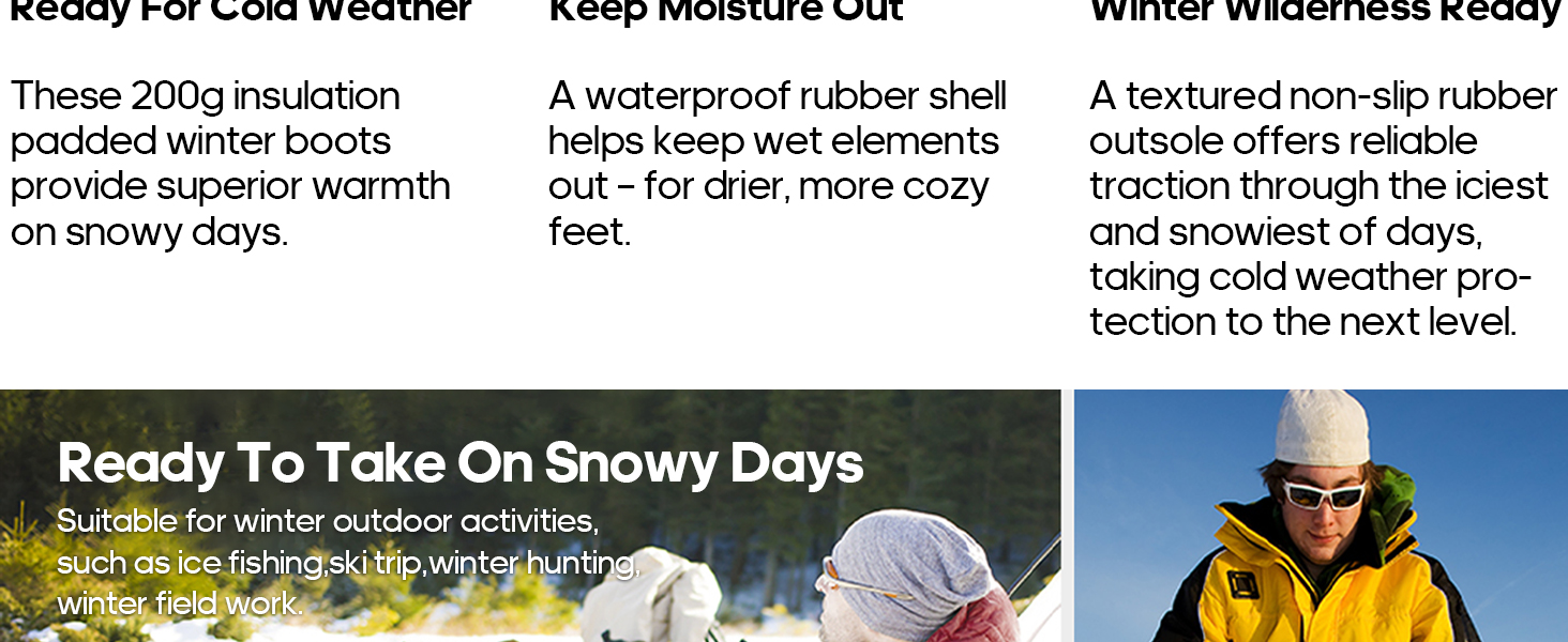 snow boots men