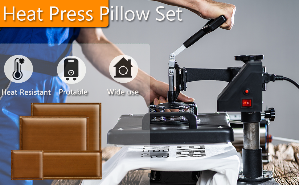 teflon pillow for heat press
