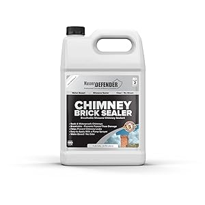 MasonryDefender Chimney Brick Sealer Waterproofer