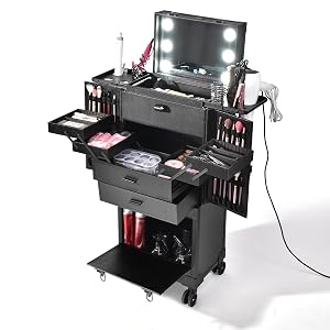 Rolling Makeup Case
