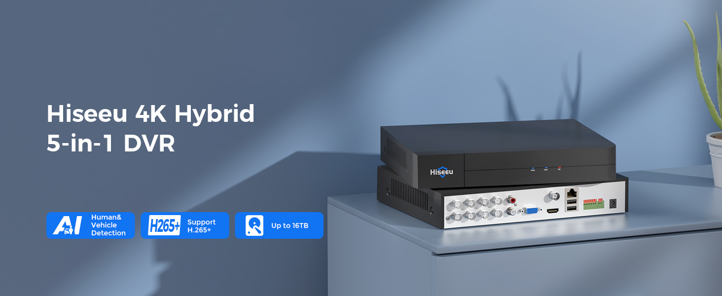Hiseeu 4K dvr