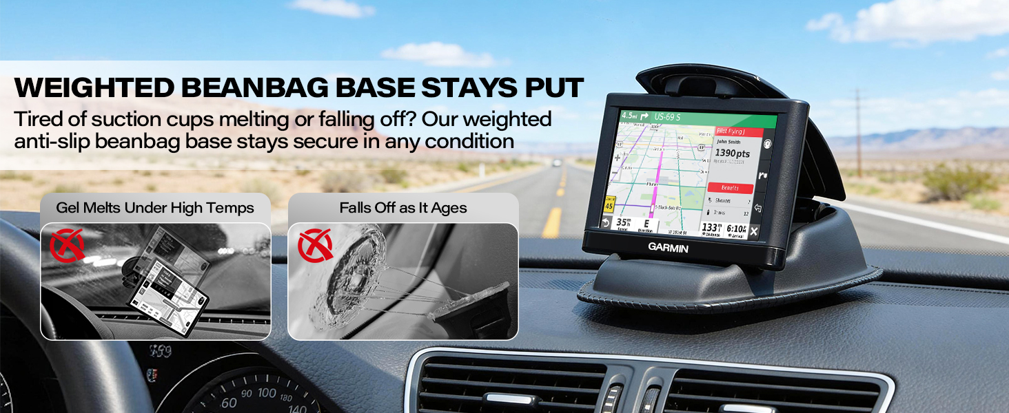 Dashboard Beanbag Mount