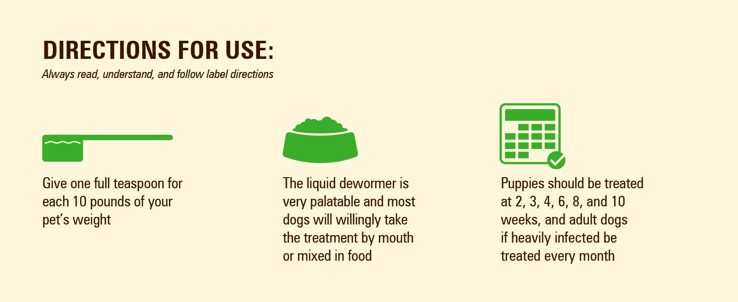 liquid dewormer for dogs